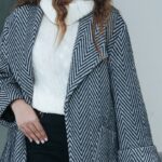 کت جناقی دو جیب آستین پاکتی