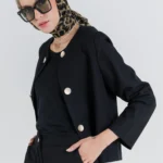 کت و شلوار 6 دکمه کج راه