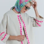 لینن نوار گلدار