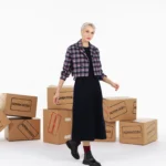 کت چهارخونه و سارافون