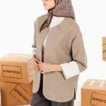 مانتو کشمیر خرجکار مچ سفید