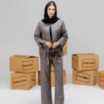 کت و شلوار زنانه وال بامبو نوار عدسی