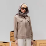 کت زنانه مازراتی دو جیب مرواریدی