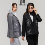 کت بزایاق دیپلمات گلدوزی گل