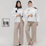 کت لینن ستاره دار