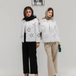 کت کتان ستاره دار لیزری