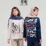 کت لینن پشت گلدوزی جلو دمسه