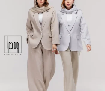 جذاب ترین استایل ها با مانتوهای رنگ طوسی 