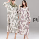 کفتان چاپی یقه هفتی