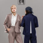 کت کوک دوزی پشت چاکدار