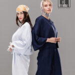 کت و شلوار آستین کلوش