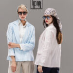 کت لینن تک دکمه آستین دیپلمات