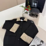 کت پرادا یقه جیر