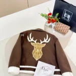 کت فوتر گلدوزی گوزن